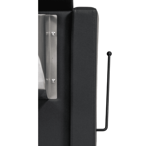 Mudi - Lavacabezas RIPPLE + WHITE UPPER PART BLACK SHAMPOO UNIT WITH FOOTREST