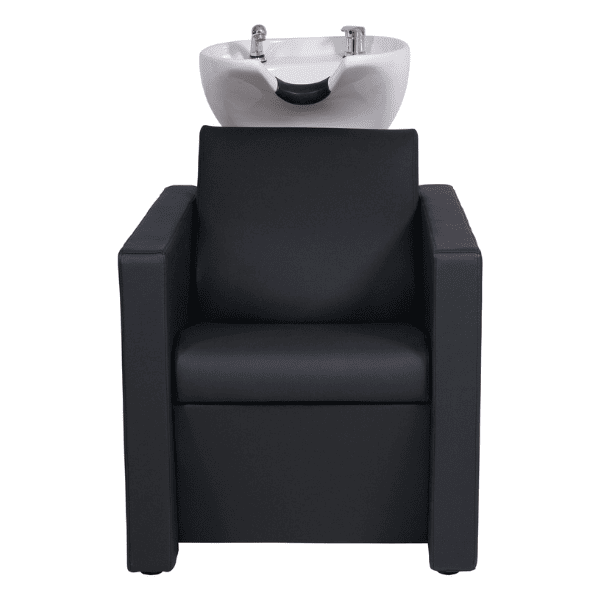 Mudi - Lavacabezas RIPPLE WHITE UPPER PART BLACK SHAMPOO UNIT