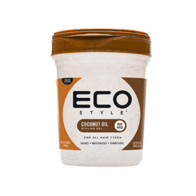 ECO - Gel De Peinado COCONUT OIL (Fijación Extrafuerte) 946 ml