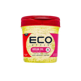 ECO - Gel De Peinado ARGAN OIL (Fijación Extrafuerte) 473 ml