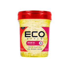 ECO - Gel De Peinado ARGAN OIL (Fijación Extrafuerte) 946 ml
