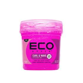 ECO - Gel De Peinado CURL&WAVE (Fijación Extrafuerte) 473 ml