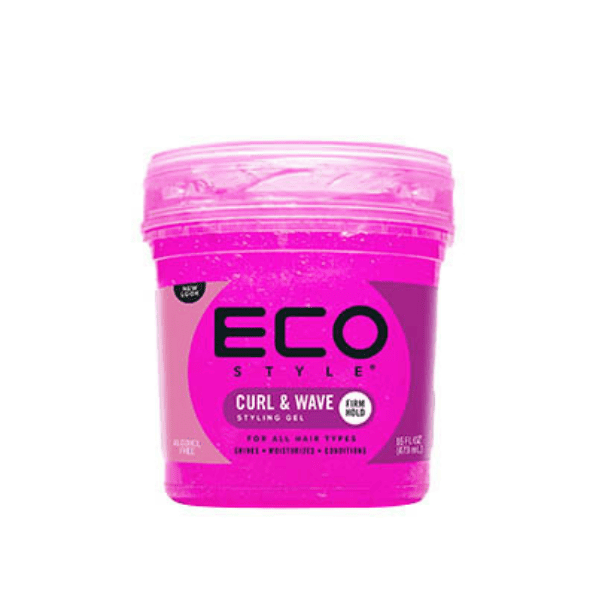 ECO - Gel De Peinado CURL&WAVE (Fijación Extrafuerte) 473 ml