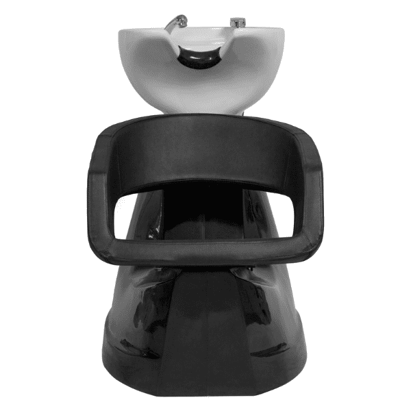 Mudi - Lavacabezas ROLLS WHITE UPPER PART BLACK SHAMPOO UNIT