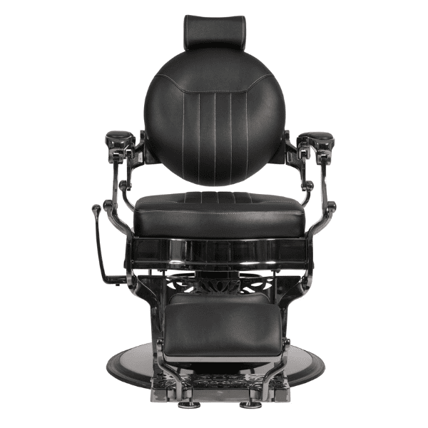 Mudi - Sillón Barbero CAESAR + MERCURY BLACK BARBER CHAIR