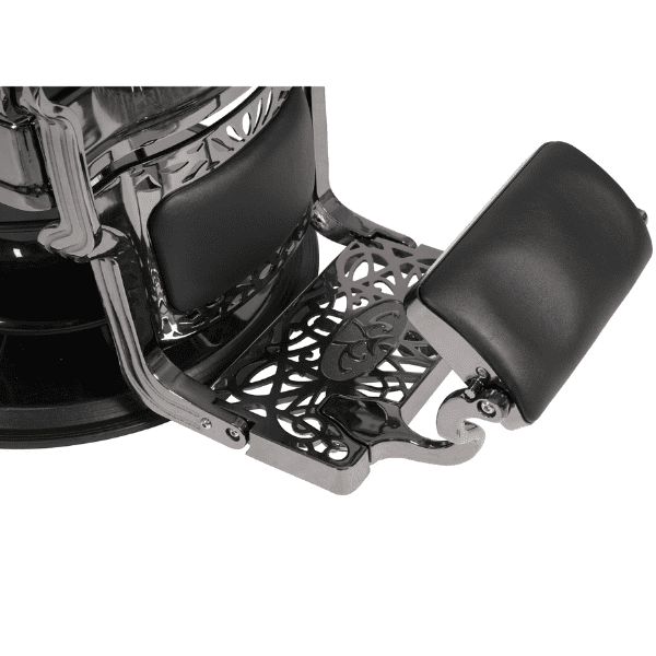 Mudi - Sillón Barbero CAESAR + MERCURY BLACK BARBER CHAIR