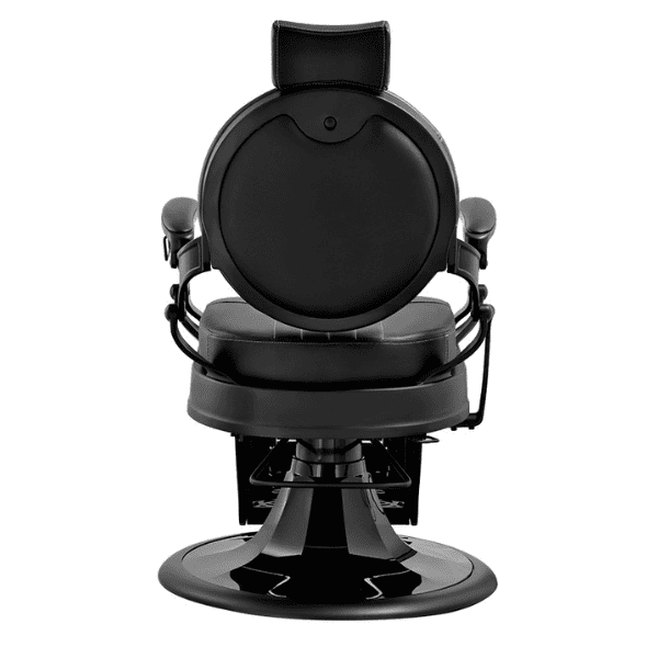 Mudi - Sillón Barbero CAESAR + BLACK - BLACK BARBER CHAIR