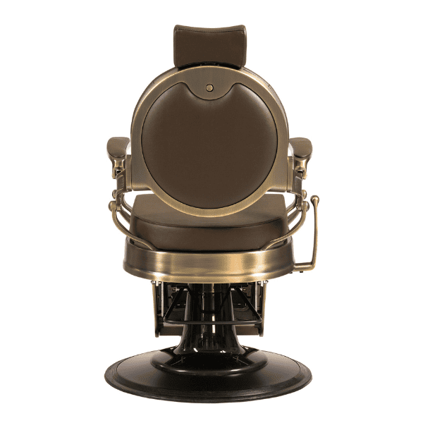 Mudi - Sillón Barbero BUZZ BRONZE DARK BROWN BARBER CHAIR