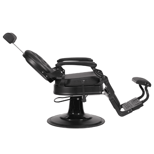 Mudi - Sillón Barbero BUZZ BLACK - BLACK BARBER CHAIR