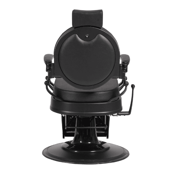 Mudi - Sillón Barbero BUZZ BLACK - BLACK BARBER CHAIR