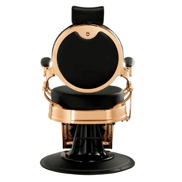 Mudi - Sillón Barbero SHOR GOLD BLACK BARBER CHAIR