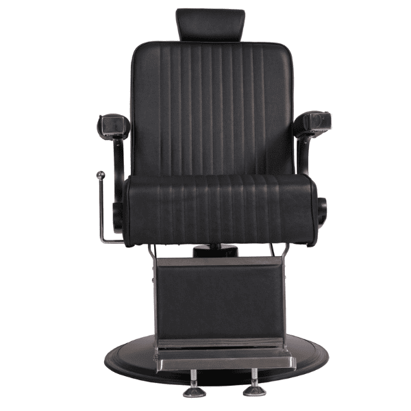 Mudi - Sillón Barbero QUIFF BLACK BARBER CHAIR