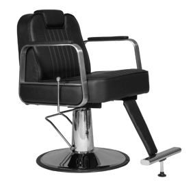 Mudi - Sillón Barbero LAYER BLACK BARBER CHAIR