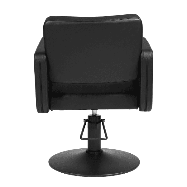 Mudi - Silla de peluquería CLASS R BLACK ROUND BASE STYLING CHAIR