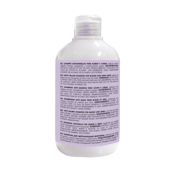 Anea Techline - Champú Anti-reflejos Amarillos 450 ml