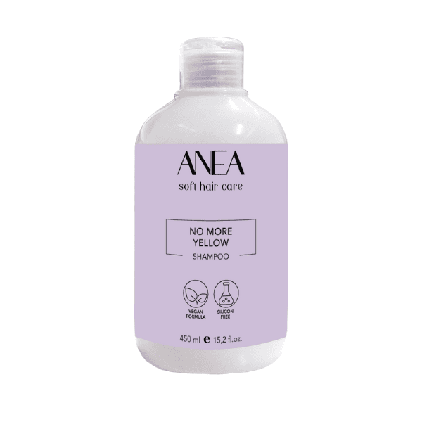 Anea Techline - Champú Anti-reflejos Amarillos 450 ml