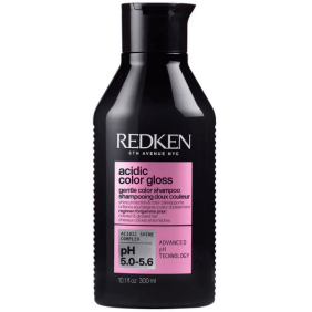 Redken - Champú ACIDIC COLOR GLOSS para Cabellos Teñidos y Sin Brillo (Sin Sultafos) 300 ml