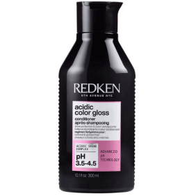 Redken - Acondicionador ACIDIC COLOR GLOSS para Cabellos Teñidos Sin Brillo (Sin Sultafos) 300 ml