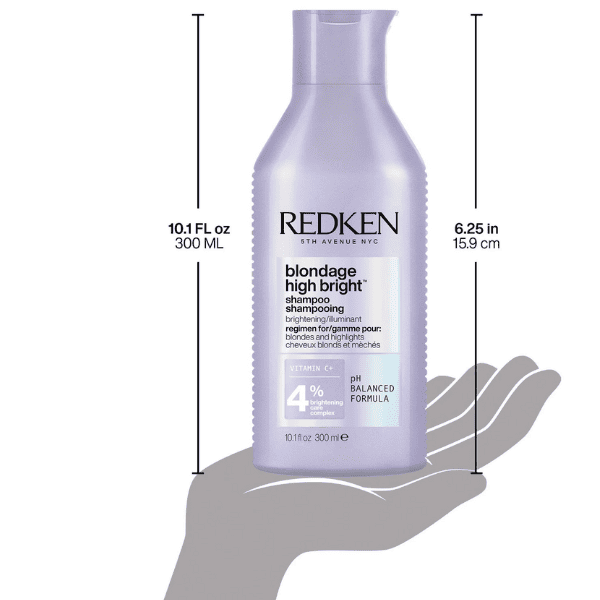 Redken - Champú BLONDAGE HIGH BRIGHT para Cabellos Rubios 300 ml