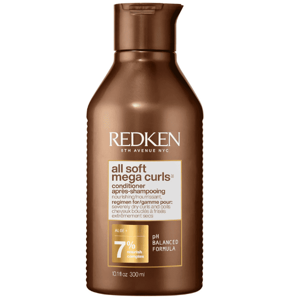 Redken - Acondicionador ALL SOFT MEGA CURLS para Cabellos Rizados y Ondulados 300 ml
