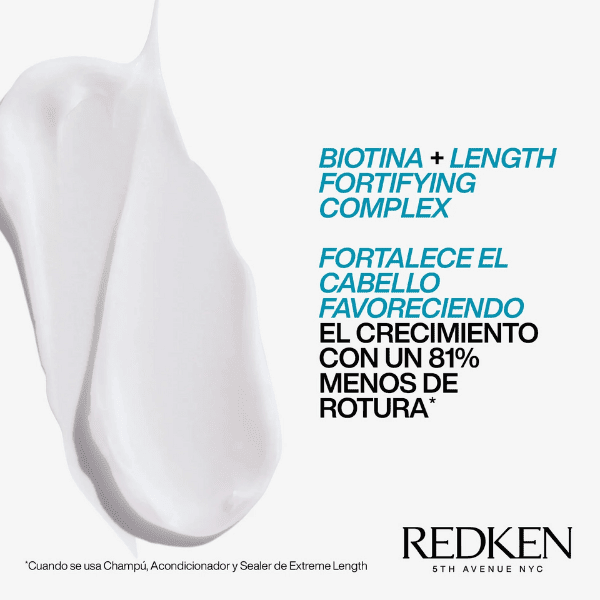 Redken - Acondicionador EXTREME LENGHT para Cabello Frágil y Quebradizo 300 ml