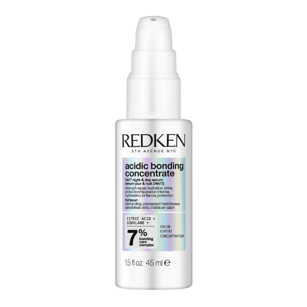 Redken - Sérum 24/7 Día y Noche ACIDIC BONDING CONCENTRATE para Cabello Dañado, Seco y Químicamente Tratado 45 ml