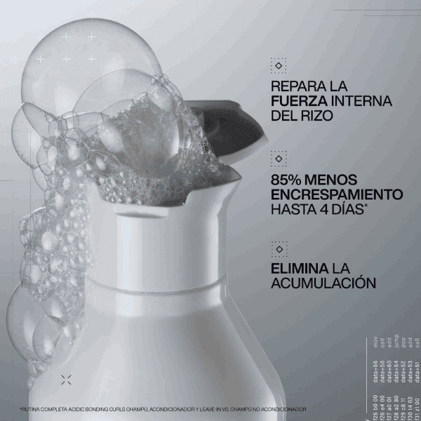 Redken - Champú ACIDIC BONDING CURLS para Cabello Rizado y Dañado 300 ml