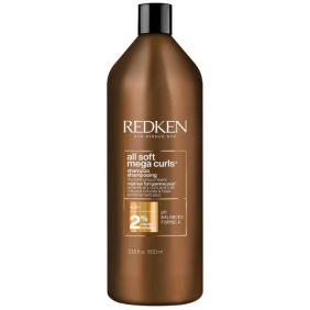 Redken - Champú ALL SOFT MEGA CURLS para Cabellos Rizados y Ondulados 1000 ml
