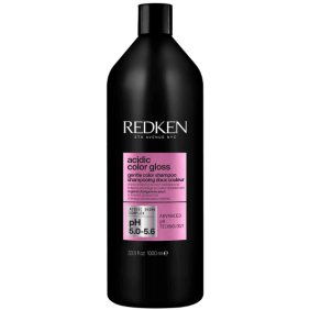 Redken - Champú ACIDIC COLOR GLOSS para Cabellos Teñidos y Sin Brillo (Sin Sultafos) 1000 ml