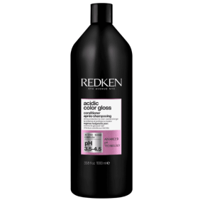 Redken - Acondicionador ACIDIC COLOR GLOSS para Cabellos Teñidos y Sin Brillo (Sin Sultafos) 1000 ml