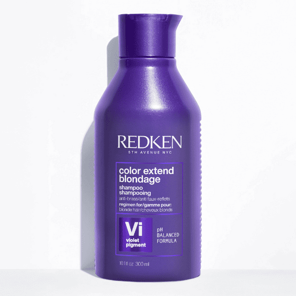 Redken - Champú COLOR EXTEND BLONDAGE para Cabellos Rubios o Con Mechas (anti amarillo) 300 ml