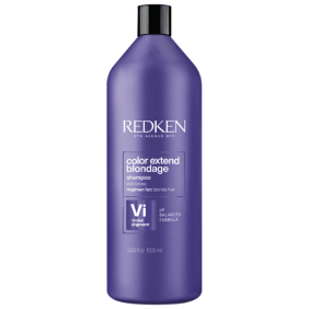 Redken - Champú COLOR EXTEND BLONDAGE para Cabellos Rubios o Con Mechas (anti amarillo) 1000 ml