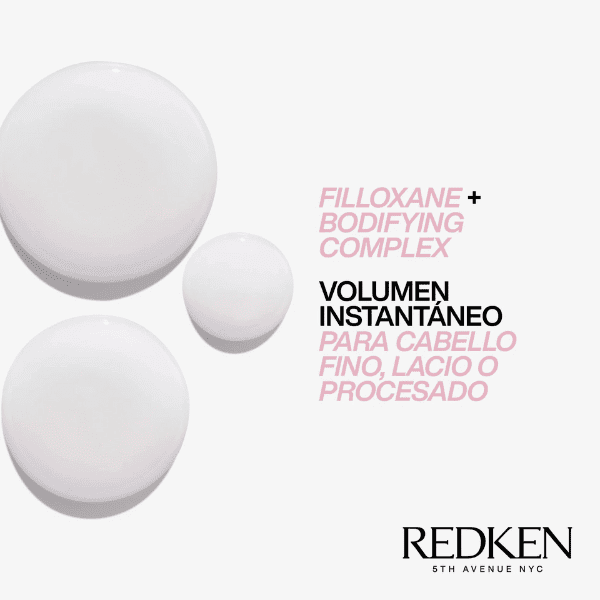 Redken - Champú VOLUME INJECTION para Cabellos Sin Volumen 1000 ml