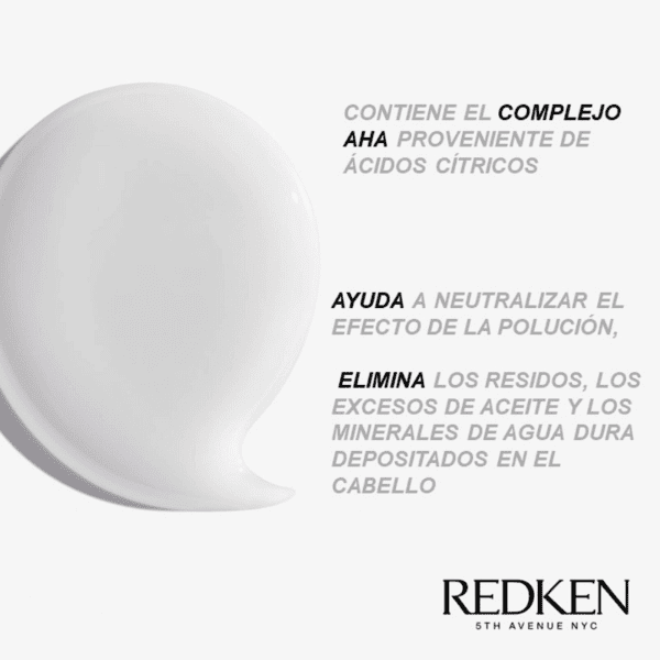 Redken - Champú HAIR CLEANSING CREAM Eliminador de Residuos 250 ml