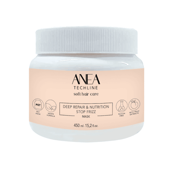 Anea Techline - Pack Dúo REPAIR para Cabellos Dañados (Champú 450 ml + Mascarilla 450 gr)
