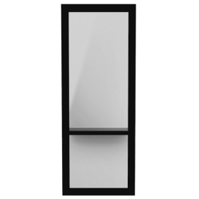 Mudi - Tocador ELDUS STYLING UNIT IN BLACK WITH BLACK TRAY