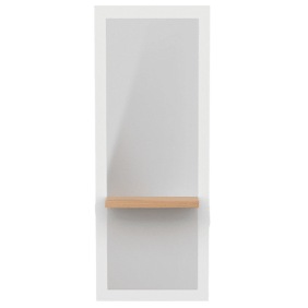 Mudi - Tocador DEECO STYLING UNIT IN WHITE WITH OAK TRAY