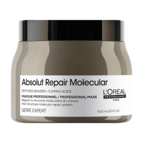 L`Oréal Serie Expert - Mascarilla ABSOLUT REPAIR MOLECULAR repara y fortalece 500 ml