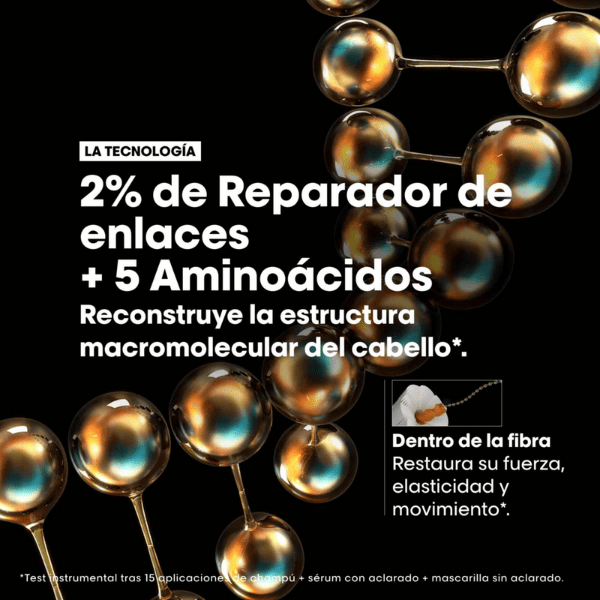 L`Oréal Serie Expert - Mascarilla ABSOLUT REPAIR MOLECULAR repara y fortalece 500 ml