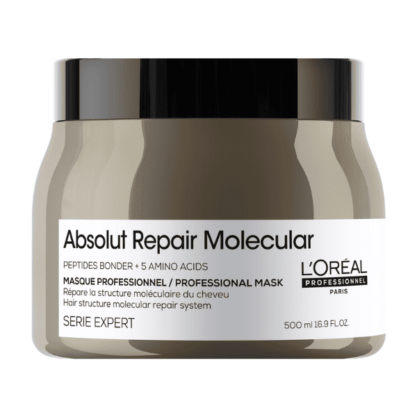 L`Oréal Serie Expert - Mascarilla ABSOLUT REPAIR MOLECULAR repara y fortalece 500 ml