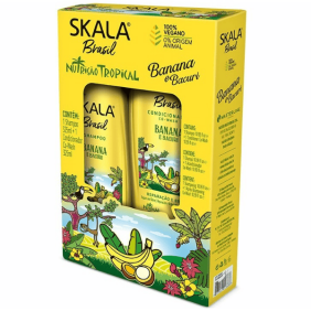 Skala - Pack Nutritivo BANANA Y BACURI (Champú 325 ml + Acondicionador 325 ml)