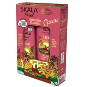 Skala - Pack Fuerza y Brillo CACAO (Champú 325 ml + Acondicionador 325 ml)
