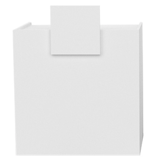 Mudi - Recepción HAI WOODEN RECEPTION DESK WHITE DECO IN WHITE