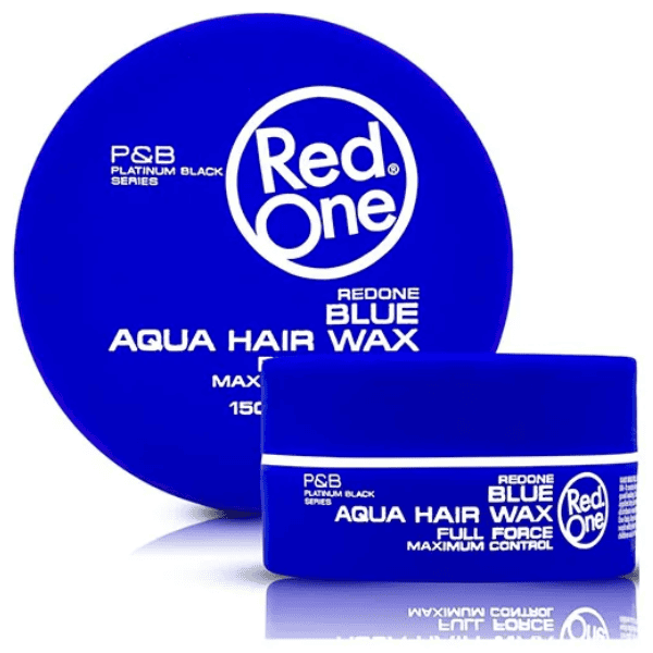 Red One - Gel Cera Aqua Hair Wax BLUE 150 ml