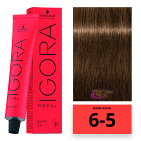 Schwarzkopf - Tinte Igora Royal 6/5 Rubio Oscuro Dorado 60 ml 