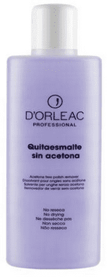 D`Orleac - Quitaesmalte sin acetona 200 ml (XQ1005696)