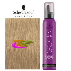Schwarzkopf - Coloración mousse semipermanente 9,5-4 Rubio Muy Claro Beige 100 ml