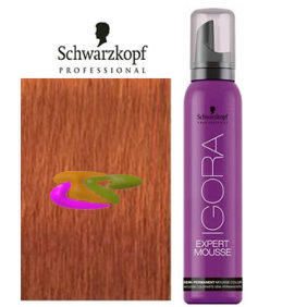 Schwarzkopf - Coloración mousse semipermanente 8-77 Rubio Claro Cobrizo Intenso 100 ml