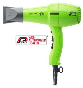 Parlux - Secador de pelo 1800 ECO Verde 1420 watios