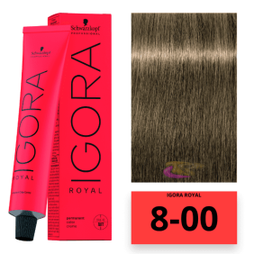 Schwarzkopf - Tinte Igora Royal 8/00 Rubio Claro Extra 60 ml